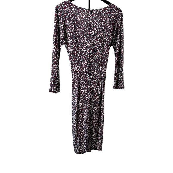 Tory Burch Midi Wrap Dress - 3/4 Sleeve - Silky Smooth - XS - Like New - Picture 5 of 11